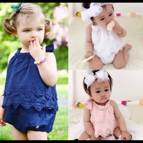 2for15 NWT beautiful one pc for baby girl - Picture 6 of 8